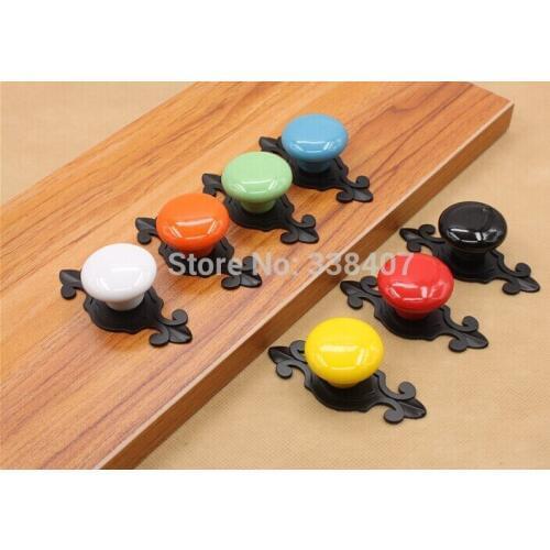 Vintage Furniture Knobs Drawer Hardware Ceramic Handles and Knobs