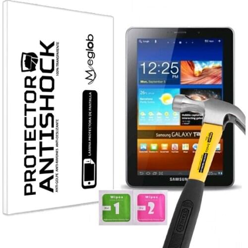 Screen protector Anti-Shock Anti-scratch Anti-Shatter compatible with Samsung P6810 Galaxy Tab 77