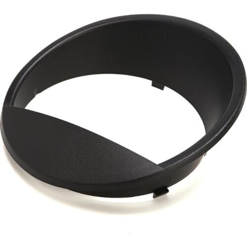 2x Bezels Front Light Headlight Angry Bird Trim Cover ABS For Jeep Wrangler 2007-2015 Drop Ship