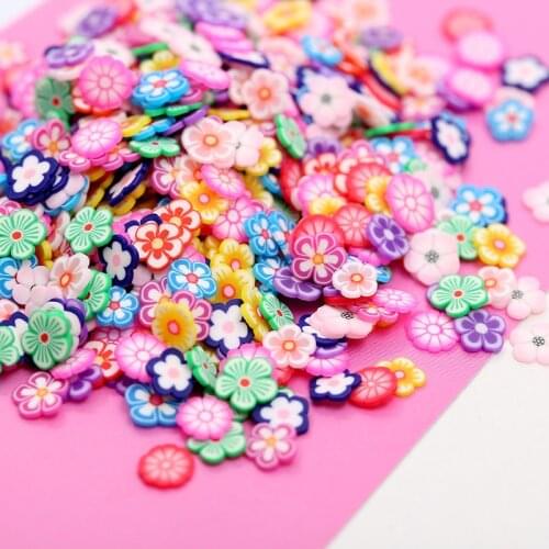 David accessories 10g/pack 5mm Polymer Clay Sprinkle For Kids DIY Soft Clay For Craft Clay/Nail Art/Scrapbook Decor,1Yc11123