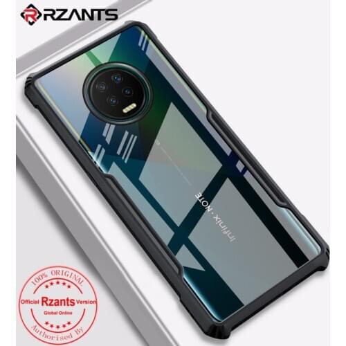 Rzants For infinix Note 7 7 Lite 8 8i S4 S5 S5 Lite Pro Zero 8 Case Hard Blade Shockproof Slim Crystal Clear Cover funda Casing
