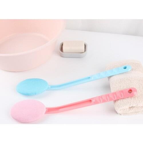 The long handle Bath Brush Body Brush Massager Scrub Skin Care Shower Exfoliation Brush Reach Feet Spong Bathroom Accessories