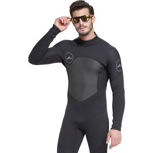 Men Full Body 3MM Neoprene Warm Surfing Swimming Diving Suit Triathlon Under Water Scuba Snorkeling Spearfishing WetSuit
