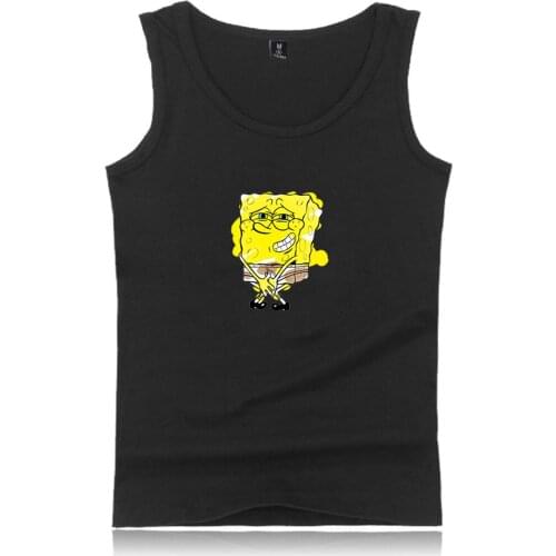 Patrick Star Tank Top Men Summer Cool Sleeveless Vest Hot Sale Streetwear Clothes Hip Hop Fashion Women Tshirt Casual Tops