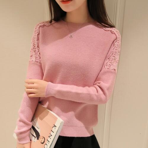 2019 New autumn dress BianFuShan Korean female head of autumn coat sweater cut loose sweater female winter