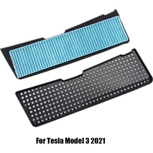 New Car Accessories For Tesla Model 3 Air Inlet Vent Cover Air Filter Anti-Blocking Flow Vent Cover Trim Intake Protection 2021