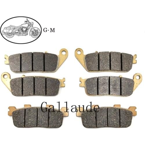 Motorcycle Front / Rear Brake Pads For KYMCO Xciting 250 Xciting 250i 2005-2008 Xciting 300i Xciting 300i R 2008-2014