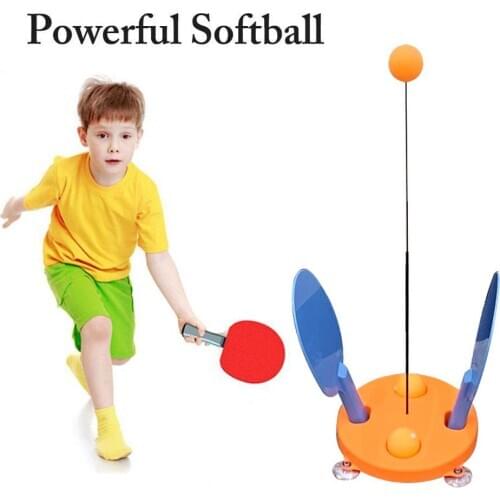 Portable Table Tennis TraineTable Tennis Soft Shaft Training Machine Elasticity For Kid Adult Ping Pong Practice Sport Traine