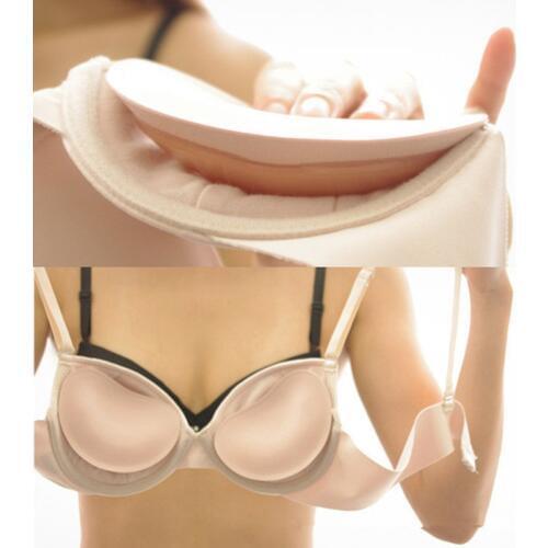 Removable Invisible Adhesive Bras Pads Push Up Chest Wire Free Stick On Bra/Swimwear Enhancement Petals Make Big Cup