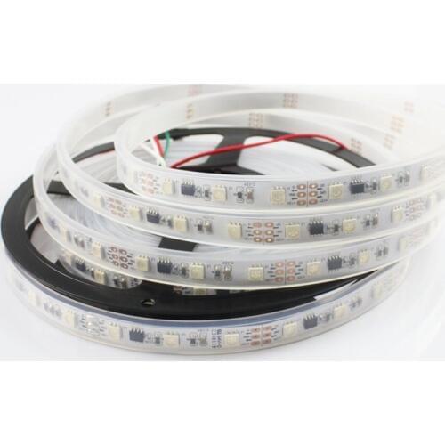 UCS1903 LED Strip 48LEDs 16IC/M Wareproof IP67 RGB led tape 5050 smd DC12V Luminaria LED Pixel lights Magic Color