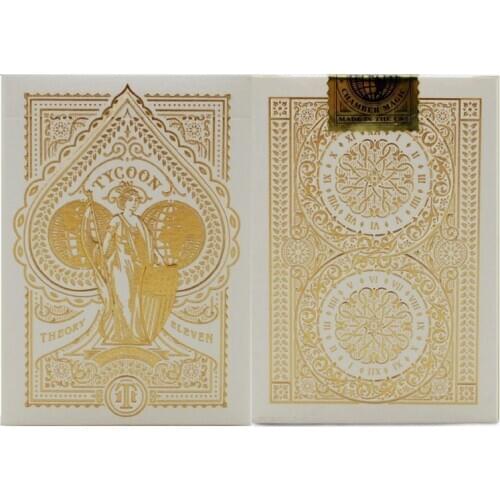 Theory11 Tycoon Ivory Edition Playing Cards Poker Size USPCC Bicycle Collectable Deck Magic Card Games Magic Tricks Props