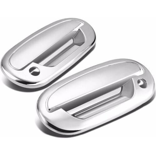 Triple Chrome Plated ABS Door Handle Covers for 97-03 Ford F-150 / 04 Ford F-150 Heritage