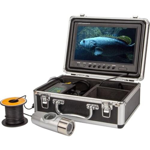 WF21 Dual camera 9inch Monitor 1080P Underwater Fish Finder Video Camera for Fishing 8 Infrared IR LED Fishfinder