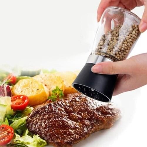 Pepper Grinder Kitchen Grinding Bottles Salt Pepper Mill Grinder Pepper Grinders Shaker Spice Container Kitchen Seasoning Tool