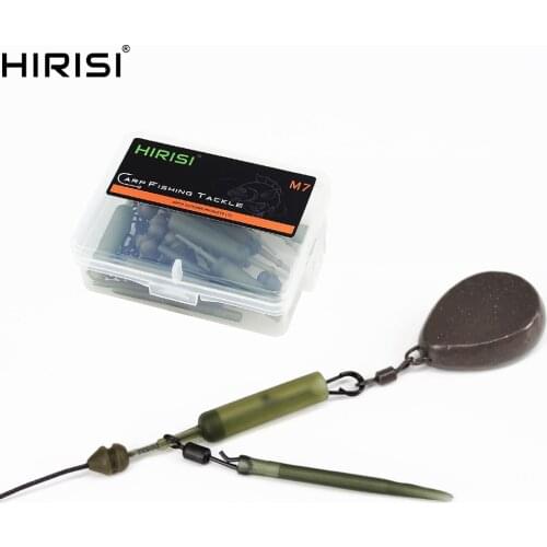 10 Pcs Carp Fishing Chod Rig Safety Sleeves Lead Clips Slide Accessories Carp Fishing Tackle