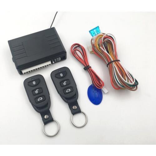 12V car automatic keyless entry system central control lock controller remote central door lock control module