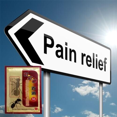 24Pcs Neck/Joint/Rheumatoid arthritis Analgesic Plasters Black Ant Venom Muscle Shoulder Pain Relief Patch Medical Orthopedic Pl