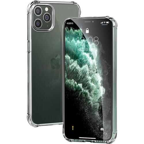 Phone 12 Case with airbag Shockproof For iPhone 12 Pro for iPhone 11 Pro Max Full Protect clear tpu protection Back Cover