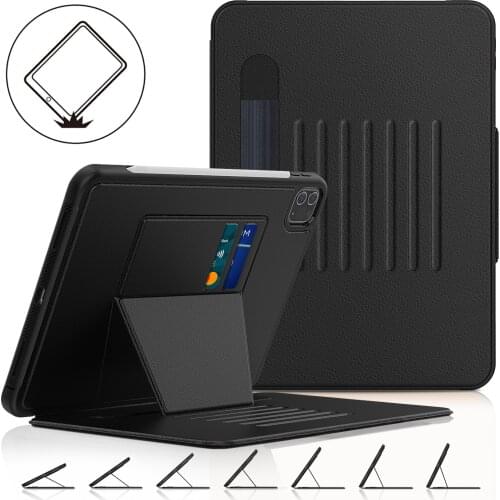 For iPad Pro 11 Case 2018 2020 Magnetic Auto Sleep/Wake Stand Case PU Leather Shockproof case For iPad 10.2 9.7 mini 4 5