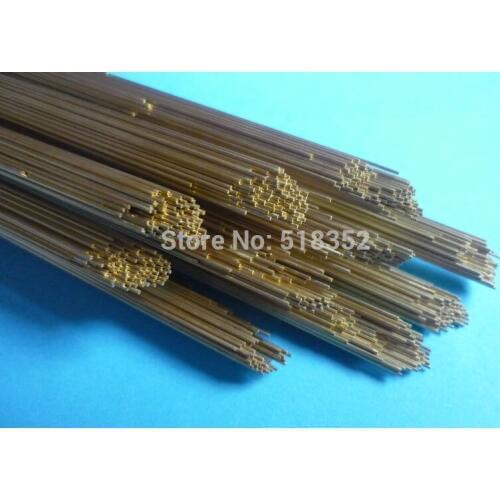 2.1mmx400mm Single Hole Ziyang Brass Electrode Tube for EDM Drilling Machines