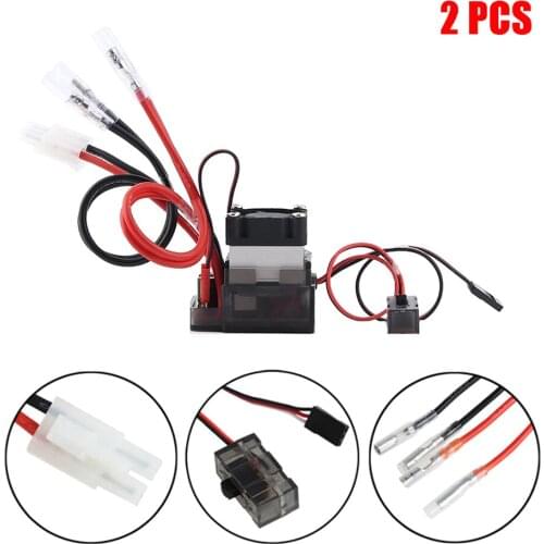 Hot sale high quality 2pcs/lot Special price 7.2V-16V 320A High Voltage ESC Brushed Speed Controller RC Car Truck Buggy Boat