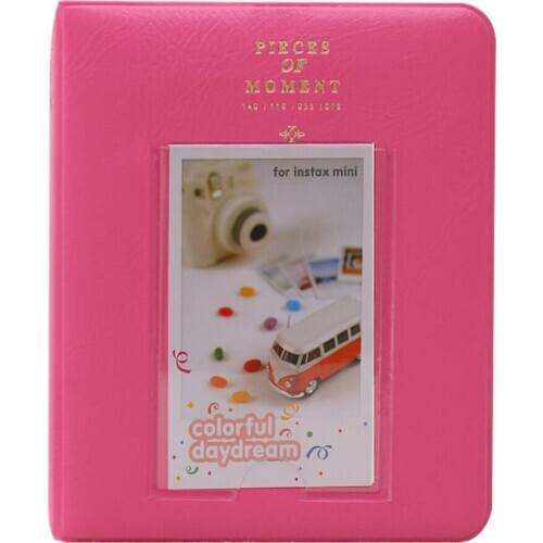 Mini 64 Pockets 3'' Photo Album Storage Case for fujifilm instax mini 9 8 Film