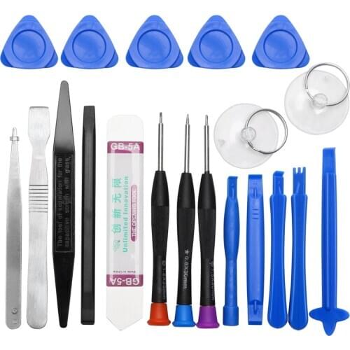 NICEYARD 20 In 1 Mobile Phone Repair Tool Opening Tools Set Hand Tools for iPhone iPad Samsung Cell Phone