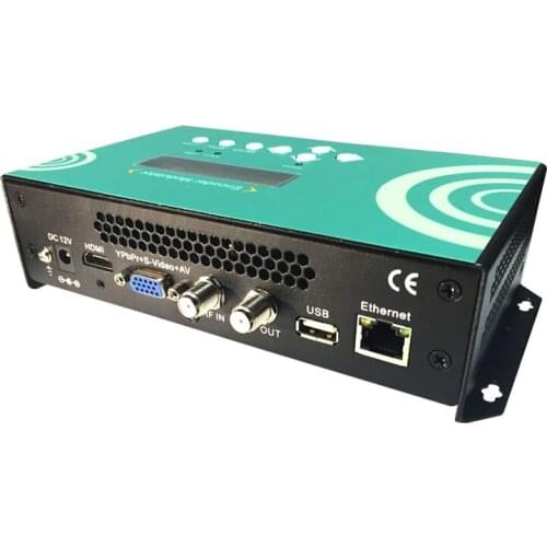 MINI One Channel H.264 RF Full HD DVB-T2 Encoder Modulator With Low Price