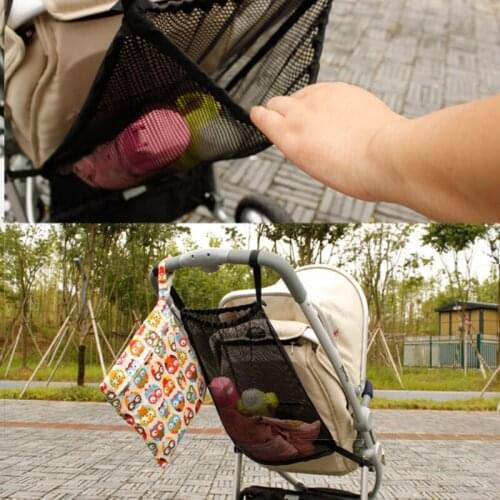 Practical Baby Infant Stroller Mesh Bottle Diaper Storage Organizer Bag Holder
