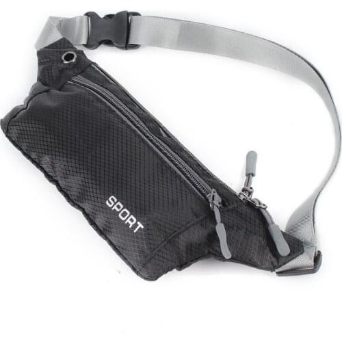 Hot New Unisex Pocket Sling Bag Synthetic Adjustable Strap Outdoor Sports Running Travel Security Waist Bum Bags Fast Delivery
