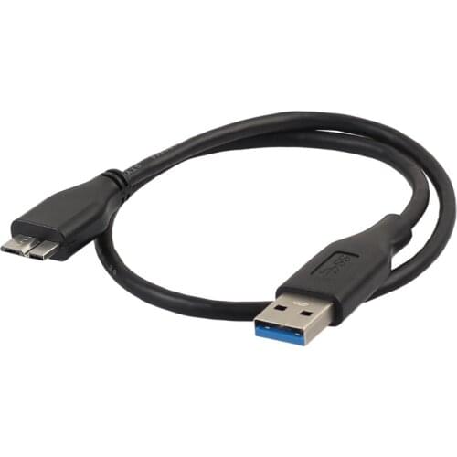 Super Speed Cable Brand New and High Quality USB 3.0 Male A to Micro B Cable For External Hard Drive Disk For Mobile HDD 2021