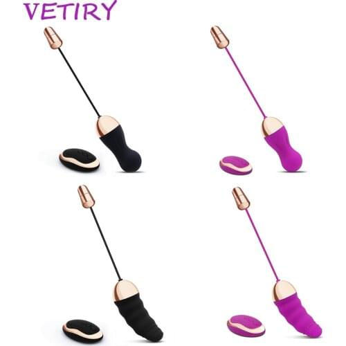 VETIRY Exercise Vaginal Vibrator Kegel Ball Vibrating Egg Wireless Remote Control Sex Toys For Women Clitoris Stimulator