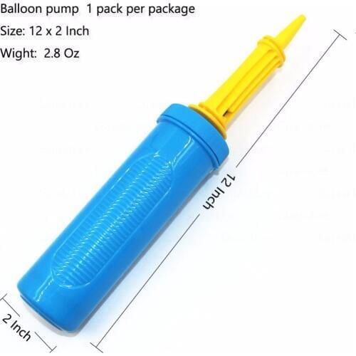 1pcs Labor saving Balloon Pump For latex Globos Inflatable Toys And Foil Balloons Air Balls Pump Hand Pump Portable High Quality