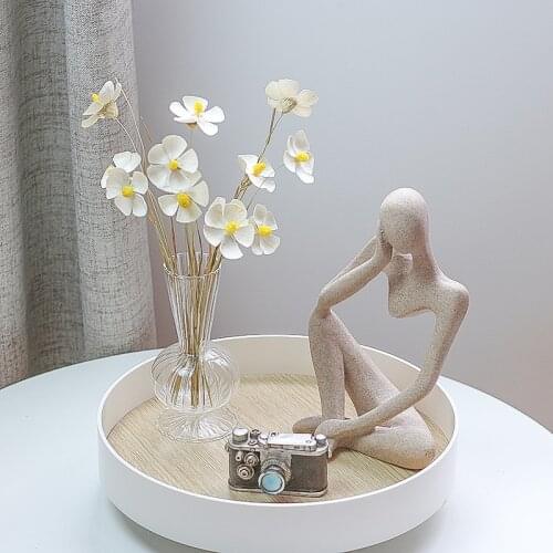 10Pcs Died Flowers Violet Natural Handmake Plants Fleurs Artificielles Decoration Mariage Wedding Party Living Room Decor