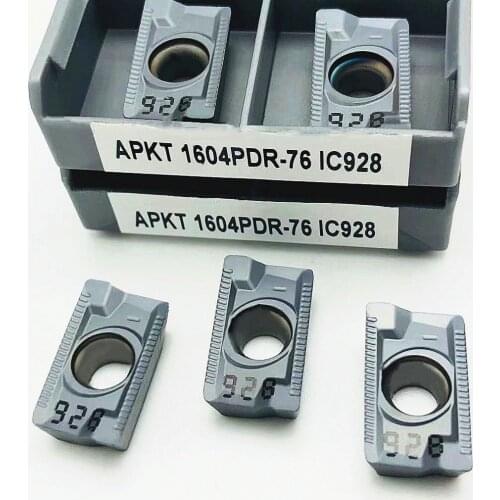 APKT1604PDR 76 IC928 turning tool carbide turning insert milling machine CNC grooving APMT1135PDER 76 IC928 milling cutter