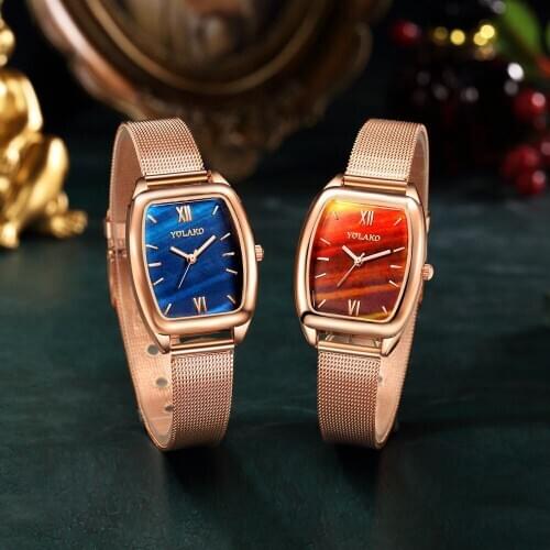 Luxury Watch Women Watches Reloj Mujer Rose Gold Bracelet Watch Ladies Female Hour Casual Quartz Wristwatches Relogio Feminino