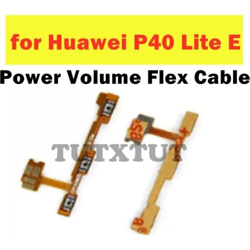 For Huawei P40 Lite E Power Volume Flex Cable ON OFF Side Button Switch Flex Cable Replacement Repair Spare Parts