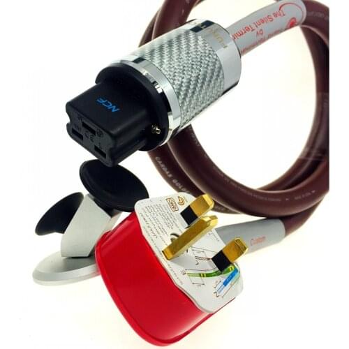 HIFI CARDAS golden reference OFC AC FI-52 NCF (R) 20A IEC UK Ver Power cord vinshle