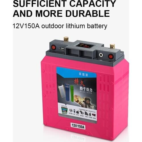 Lithium Battery 12V Waterproof Large Capacity 60AH 100AH 150AH Propeller Battery