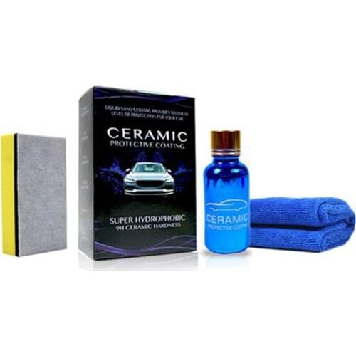 9H Car Nano Coating Kit Waxing Liquid Scratch Resistant Paint Care