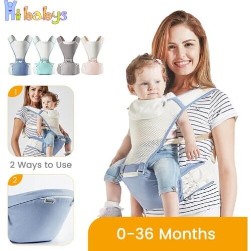 New Baby Carrier Comfortable Ergonomic Kangaroo Slings For Babies Outdoor Infant Carrier Backpack Front Facing Hip Seat