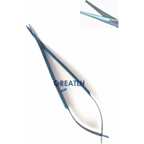 Ophthalmic Cutter Scissors IOL Lens Veterinary Ophthalmic Microsurgical Instrument