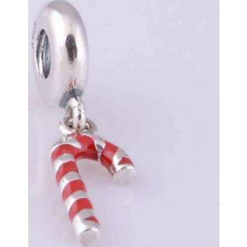 Fits Brand Charm Bracelet Authentic 925 Silver Bead Crutch Pattern European Silver Charm For Women making Jewelry