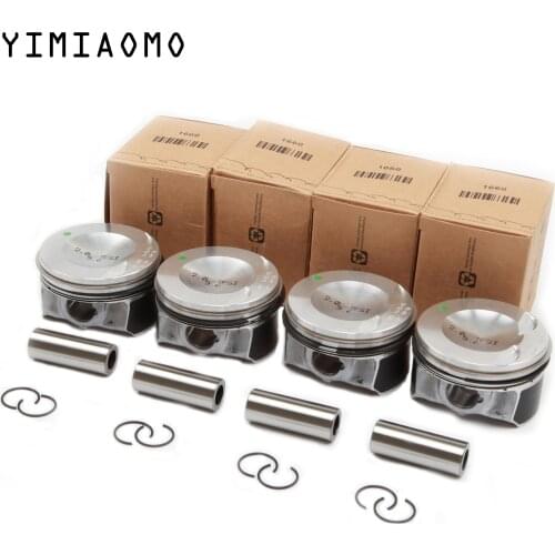 06H107065AM Oversized Pistons Pistons Rings Set 82.51+0.25MM 21MM For Audi A3 A4 A5 Q5 TT VW Golf GTI Passat CC Tiguan SEAT 2.0T