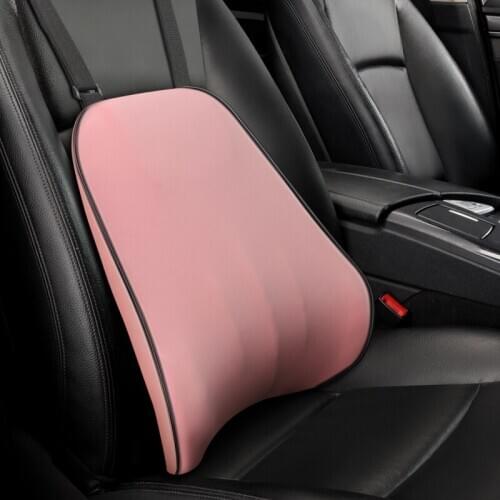Seat Support In Car Back Lumbar Support Cushion For Office Chair Pillow Cushion Breathable Travel Massagers memory cotton soft