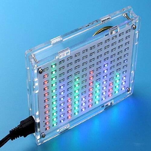 LED Display Music Spectrum Analyzer Amplifier Hifi MP3 PC Audio Level Meter Kits