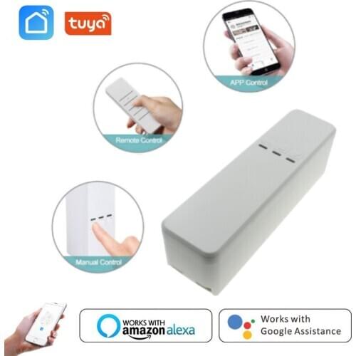 WiFi Smart Roller Blinds Drive Motor Window Shade Sprocket Drive Tuya/Smart Life APP Remote Control Work With Alexa Google Home