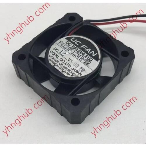 UC FAN F412R-12MB-22 DC 12V 40x40x12mm 2-Wire Server Cooling Fan