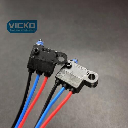 [VK] Japan OMRON micro switch D2HW-C201M waterproof dustproof belt wire 1 million life