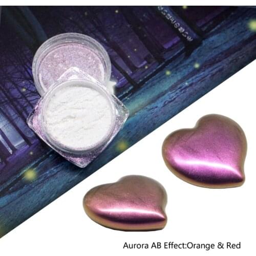 1 PC Mirror Pearl Powder Epoxy Resin Glitter Chameleon Pigment Resin Jewelry Making